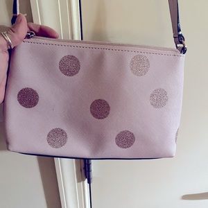 Light pink small Kate spade shoulders bag/purse